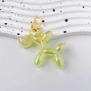 Whimsical Balloon Dog Keychain for Gifts
