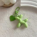 Whimsical Balloon Dog Keychain for Gifts