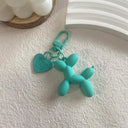 Whimsical Balloon Dog Keychain for Gifts