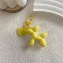 Whimsical Balloon Dog Keychain for Gifts