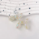 Whimsical Balloon Dog Keychain for Gifts