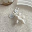 Whimsical Balloon Dog Keychain for Gifts