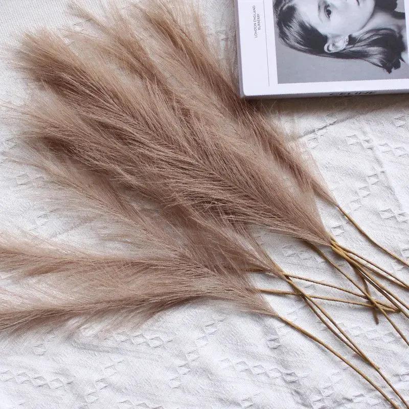 Lifelike Fluffy Pampas Grass Boho Decor For Home Wedding