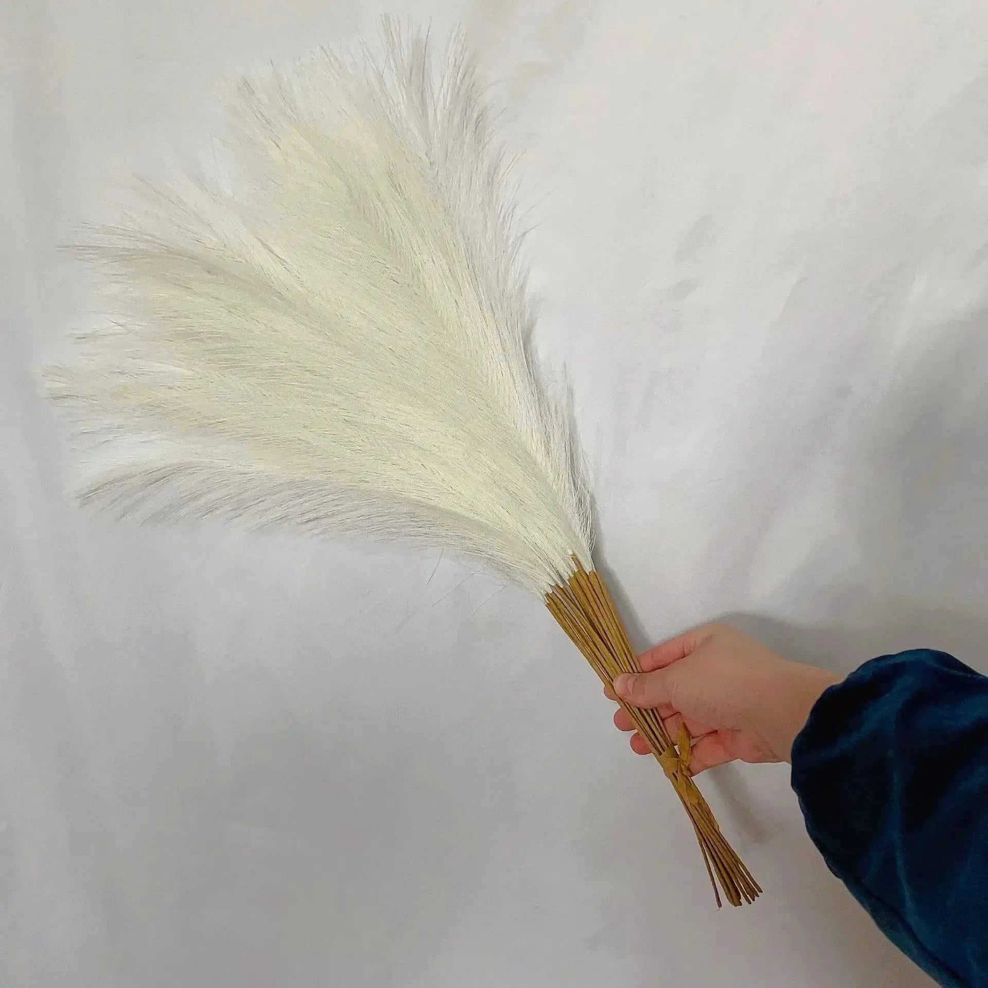 Lifelike Fluffy Pampas Grass Boho Decor For Home Wedding