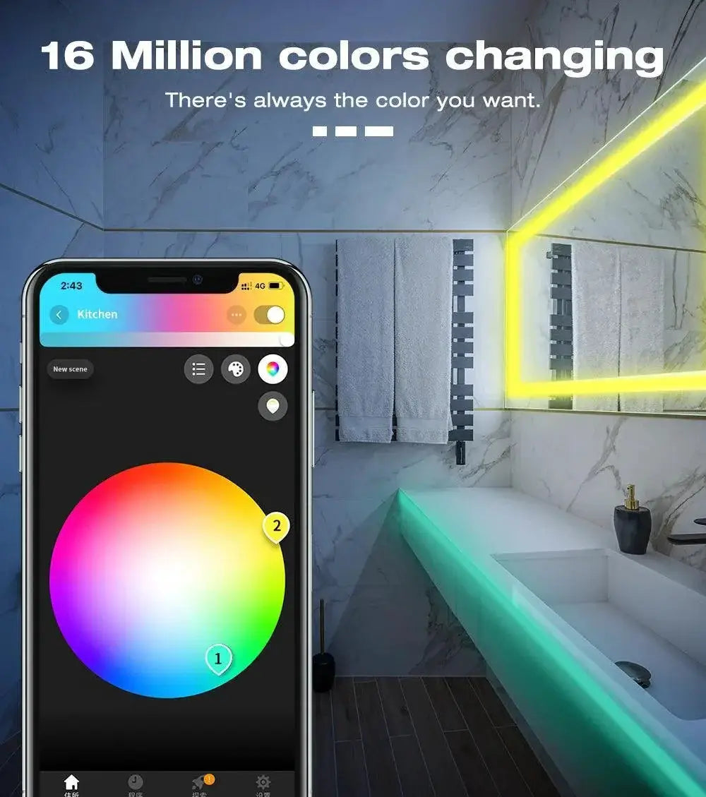Smart LED Light Strip Controller Zigbee Alexa Compatible