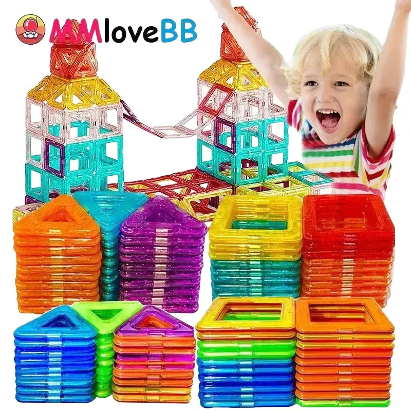 Educational Magnetic Blocks - Kids — product view 1
