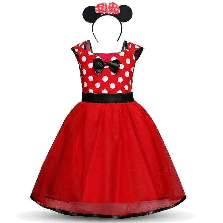 Minnie Mouse Toddler Birthday Dress For Magical Celebrations