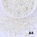Shiny Pearl Beads Set for DIY Jewelry