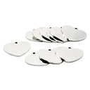 Stainless Steel Pet ID Tags Personalized Safety 20 Pack