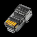 ZoeRax Cat6 Pass Through Ethernet Plugs High Performance