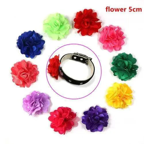 Stylish Pet Collar With Bow Tie - Pets — product view 12