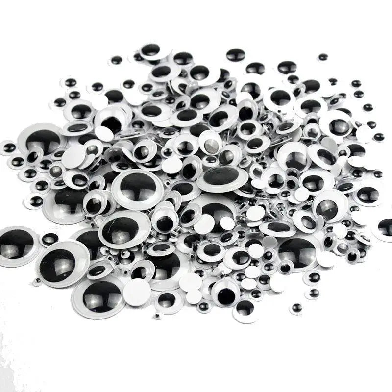 Wiggly Googly Eyeballs for DIY Cartoon Animal Crafts