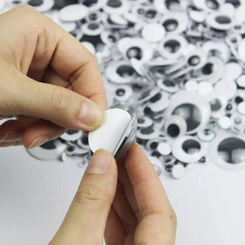 Wiggly Googly Eyeballs for DIY Cartoon Animal Crafts
