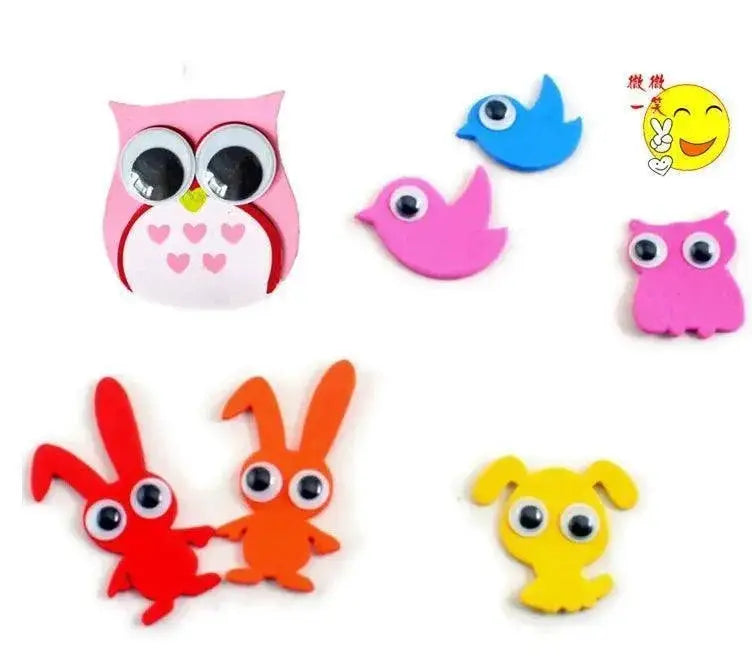 Wiggly Googly Eyeballs for DIY Cartoon Animal Crafts