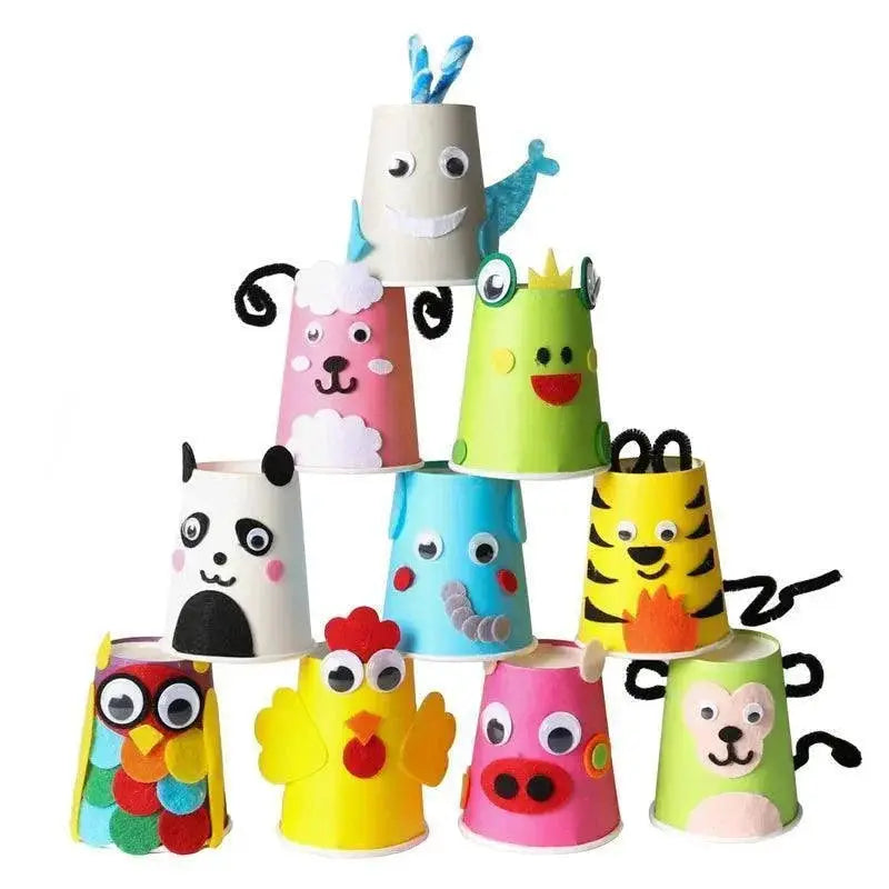 Wiggly Googly Eyeballs for DIY Cartoon Animal Crafts