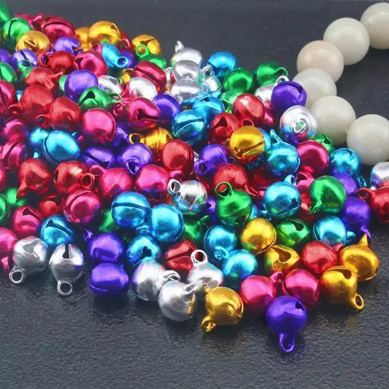 DIY Christmas Jingle Bells And Beads Kit For Holiday Crafts