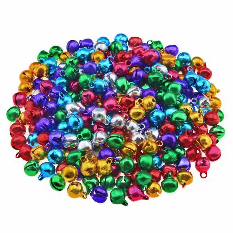 DIY Christmas Jingle Bells And Beads Kit For Holiday Crafts