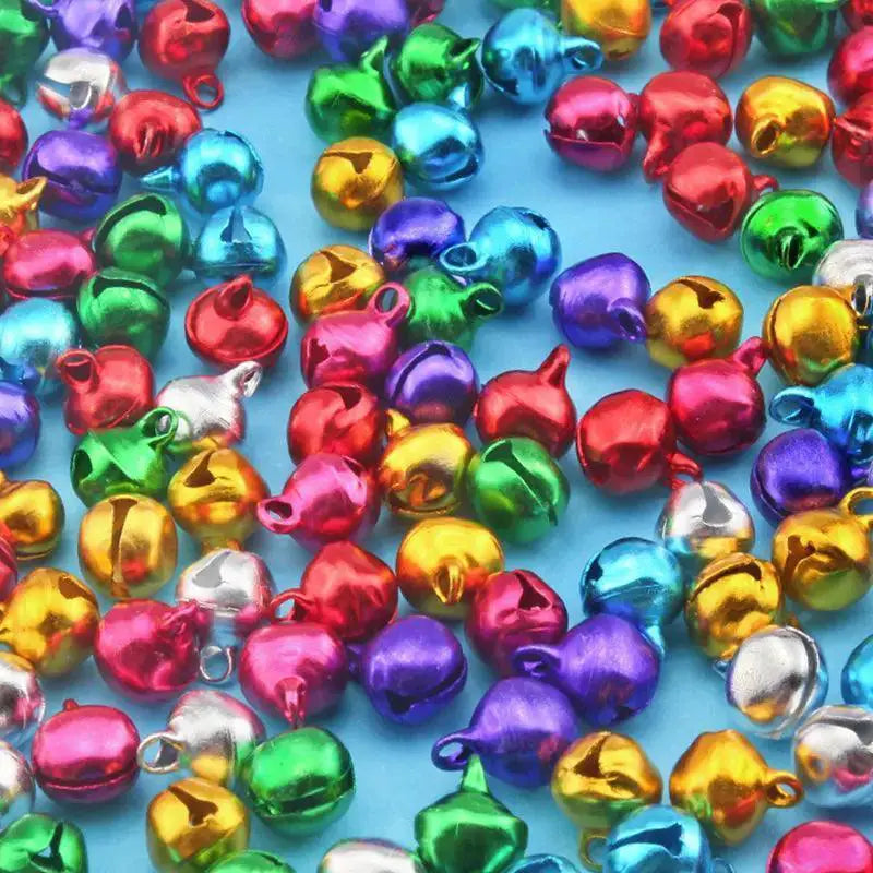 DIY Christmas Jingle Bells And Beads Kit For Holiday Crafts