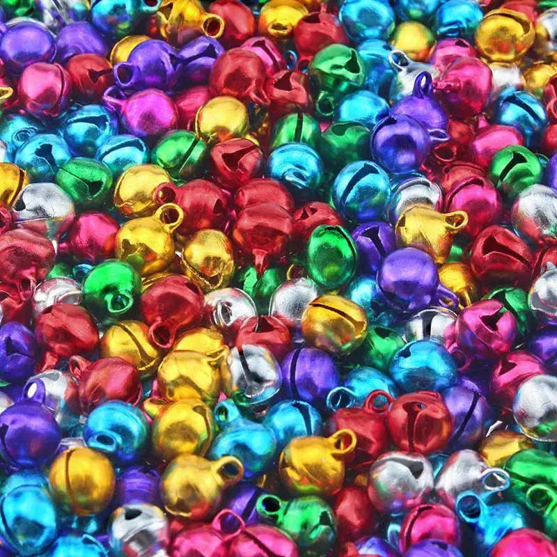 DIY Christmas Jingle Bells And Beads Kit For Holiday Crafts