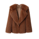 Winter Warmth Faux Fur Coat For Women