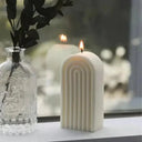 Precise Geometric Candle Mold for Makers