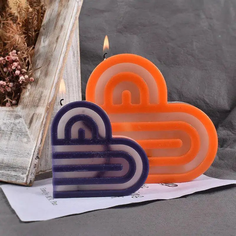 Rainbow Arch Silicone Candle Mold For Geometric Designs