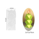 Precise Geometric Candle Mold for Makers