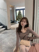 Flattering Slim Fit Top for Office Wear