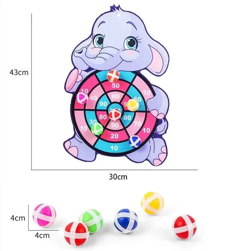 Montessori Dart Board Game For Kids Interactive Learning Fun