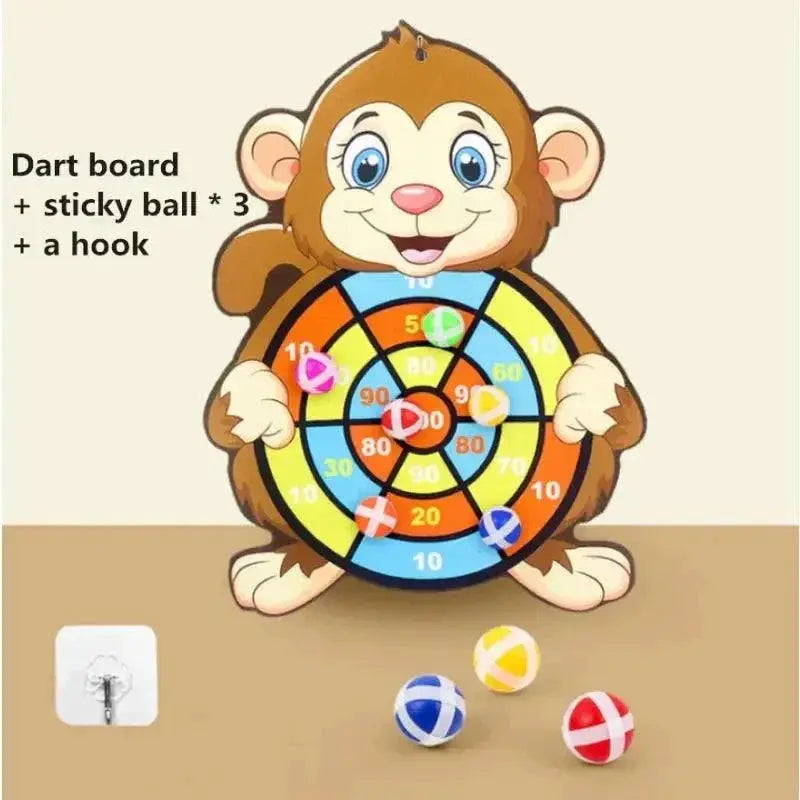 Montessori Dart Board Game For Kids Interactive Learning Fun