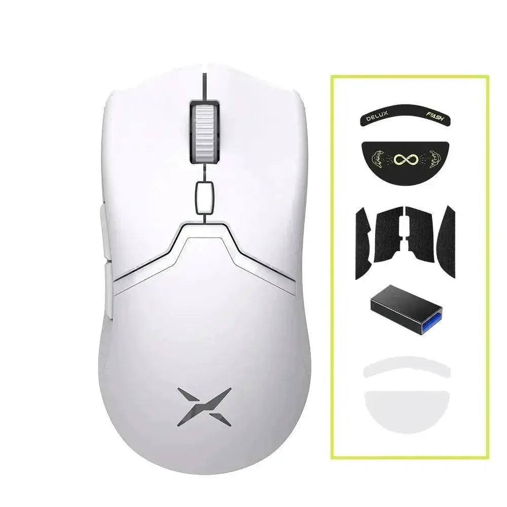 Delux M800 Pro Wireless Gaming Mouse Elite Precision Pink