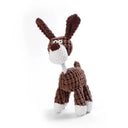 Corduroy Plush Dog Toy for Safe Chewing