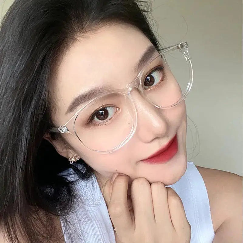 Blue Light Blocking Round Glasses Unisex Eyewear Protection