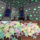 3D Glow Stars Wall Stickers Magical Luminous Decor Kids Room