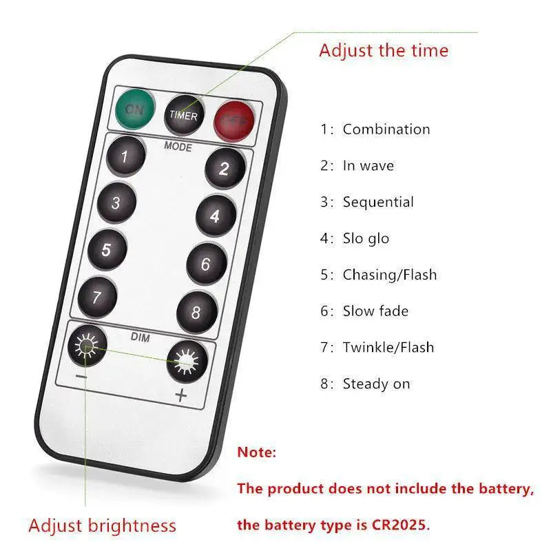 Remote Controlled Enchanted LED Christmas Fairy Lights