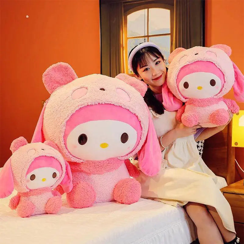 Oversized Transformative Sanrio My Melody Panda Plush Gift