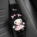 Plush Seat Belt Cover for Anime Fans