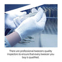 Stainless Steel Precision Eyelash Tweezers for Extensions