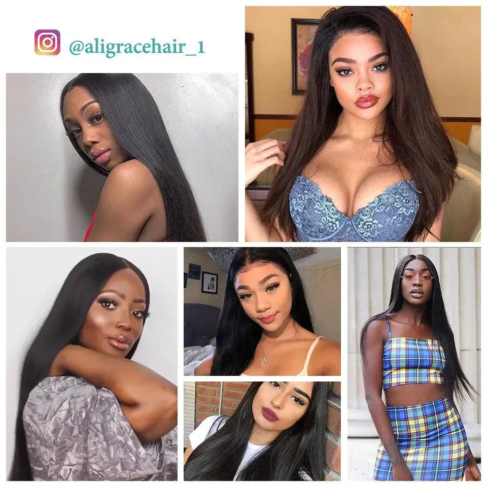 Indian Straight Hair Bundle Trio Luxe Remy Extensions