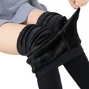 Warm Velvet Leggings for Winter Comfort