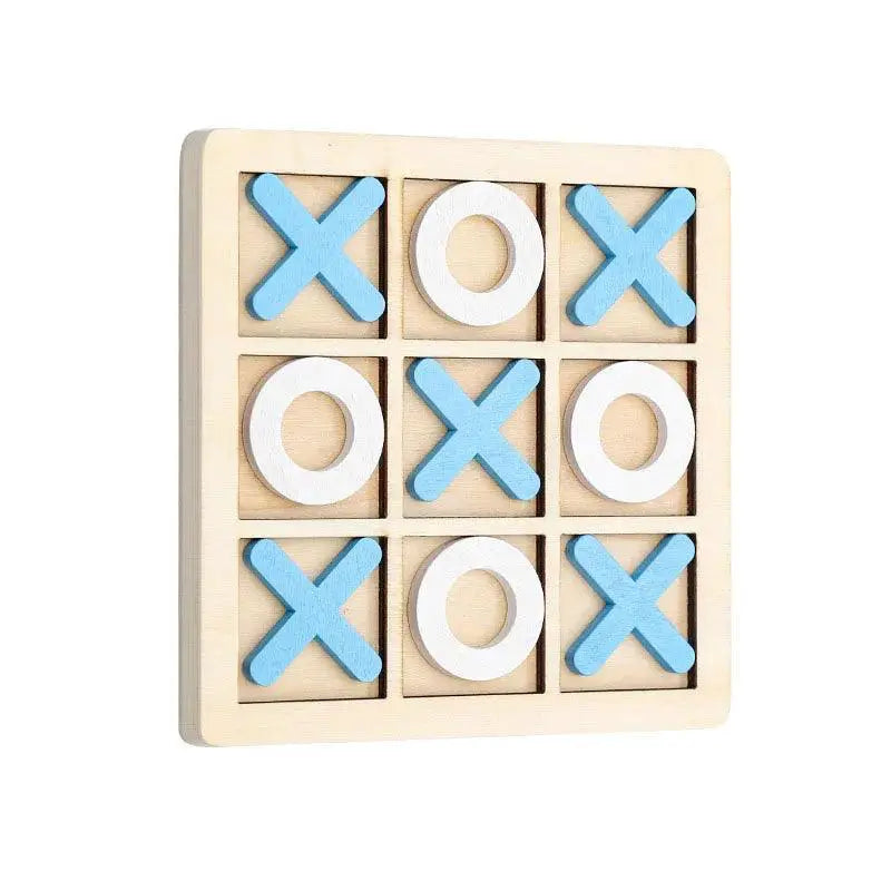 Montessori Wooden Chess Puzzle For Kids Interactive Game