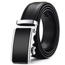 Luxury Automatic Buckle Leather Belt For Stylish Looks