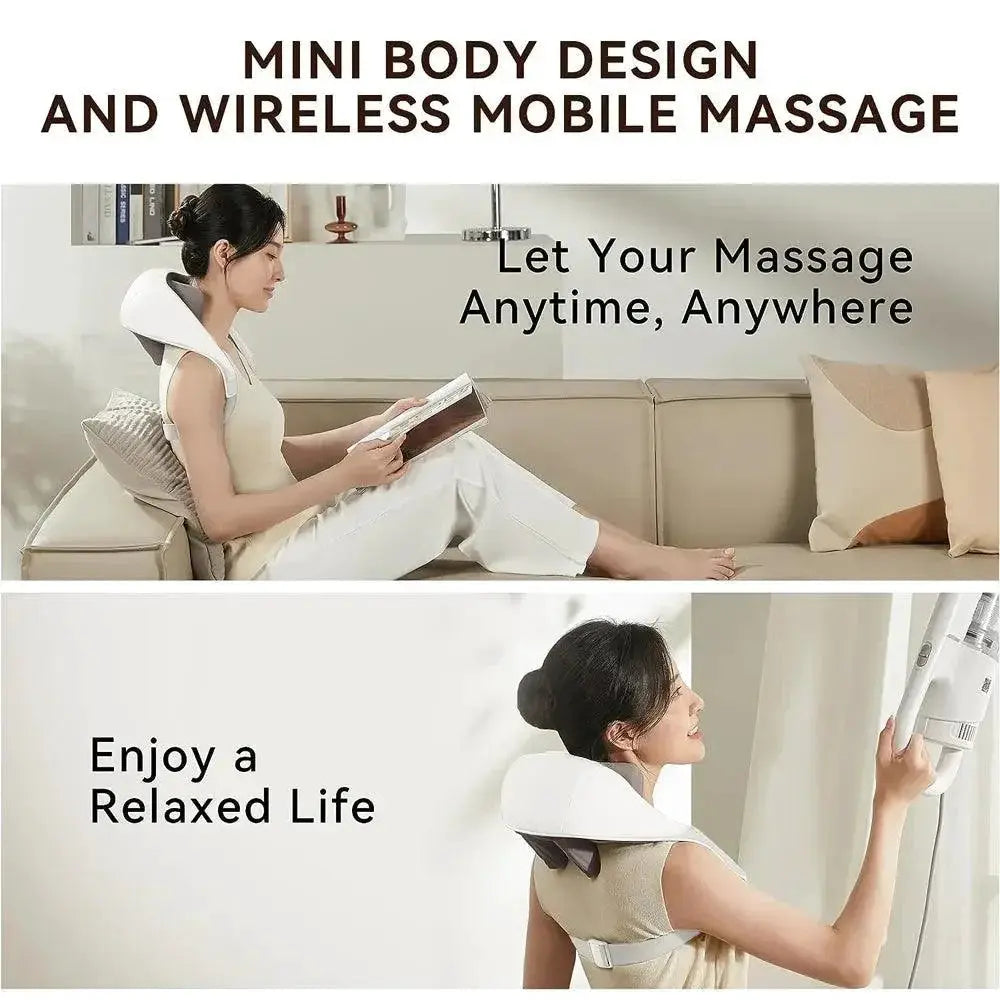 Shiatsu Neck Massager For Pain Relief And Relaxation