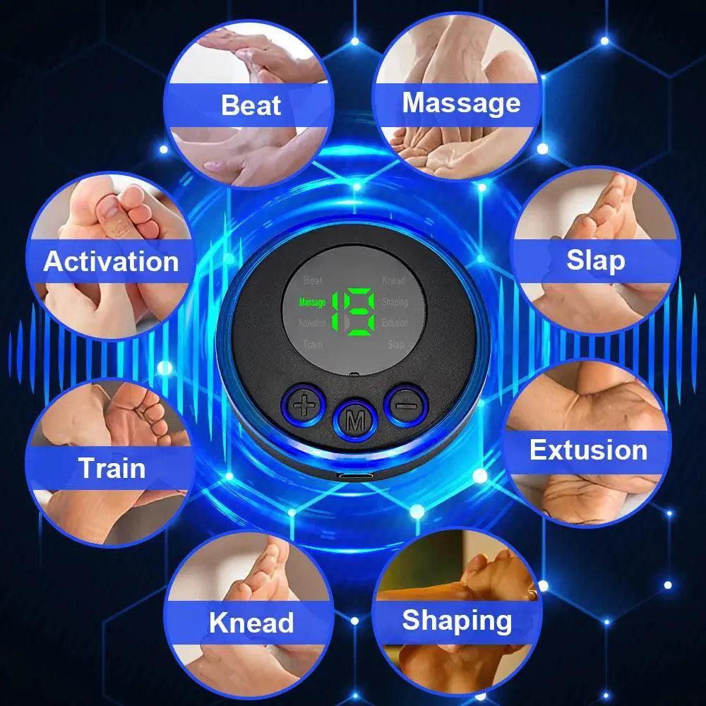Electric Foot Massager With Smart Acupoint Capture Device