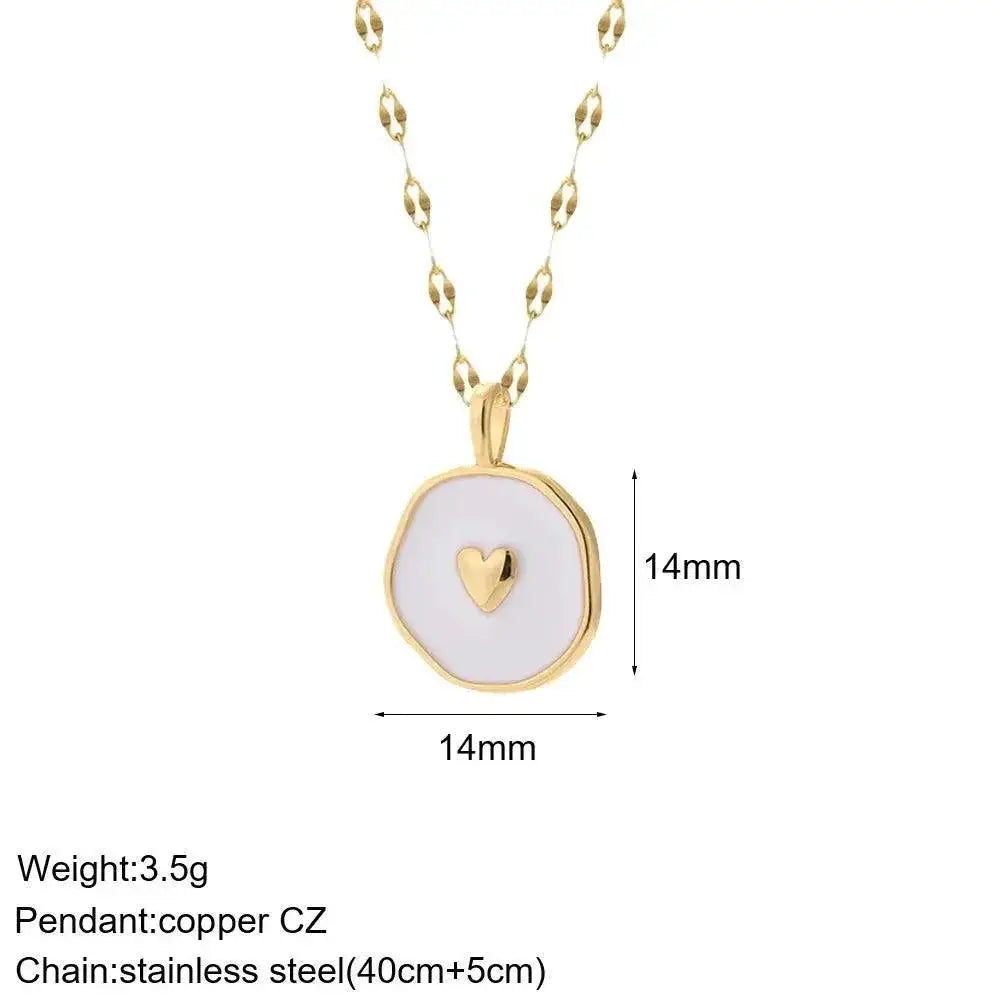 Mystical Gold Evil Eye Necklace Fashionistas Trendy Jewelry