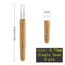 Effortless Dreadlock Tool for DIY Hair