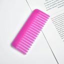 Vibrant Acrylic Hair Comb for Frizz Free Styling Massage