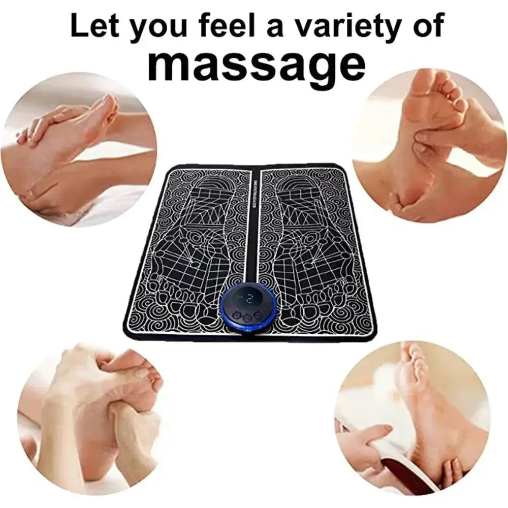 Electric Foot Massager Portable Massage Mat For Muscle Care