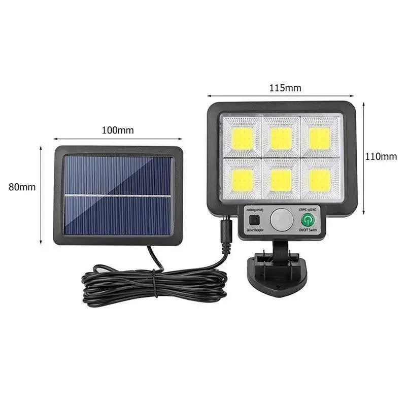 Solar Motion Sensor Garden Wall Light Outdoor Led Lighting