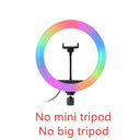 Ultimate RGB Ring Light With Adjustable Tripod Setup